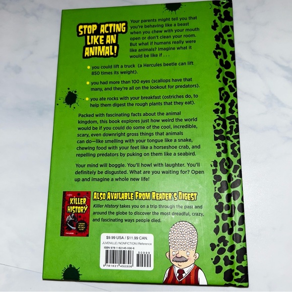 Hardcover Book - What if Humans Were Like Animals? - nwt - Picture 3 of 5